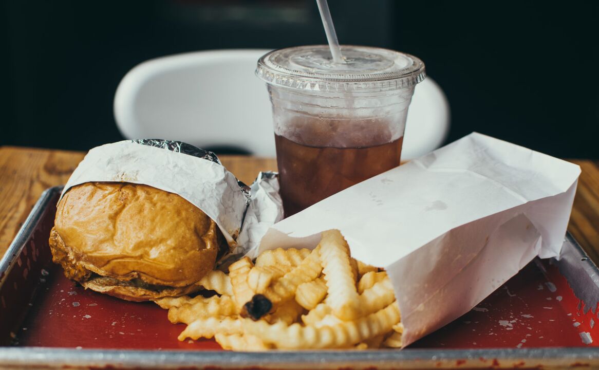 A comida chatarra como causa da diabetes